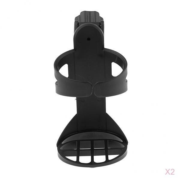 2 stk clip-on kopholder til /kørestol/rollator ældre uden spild