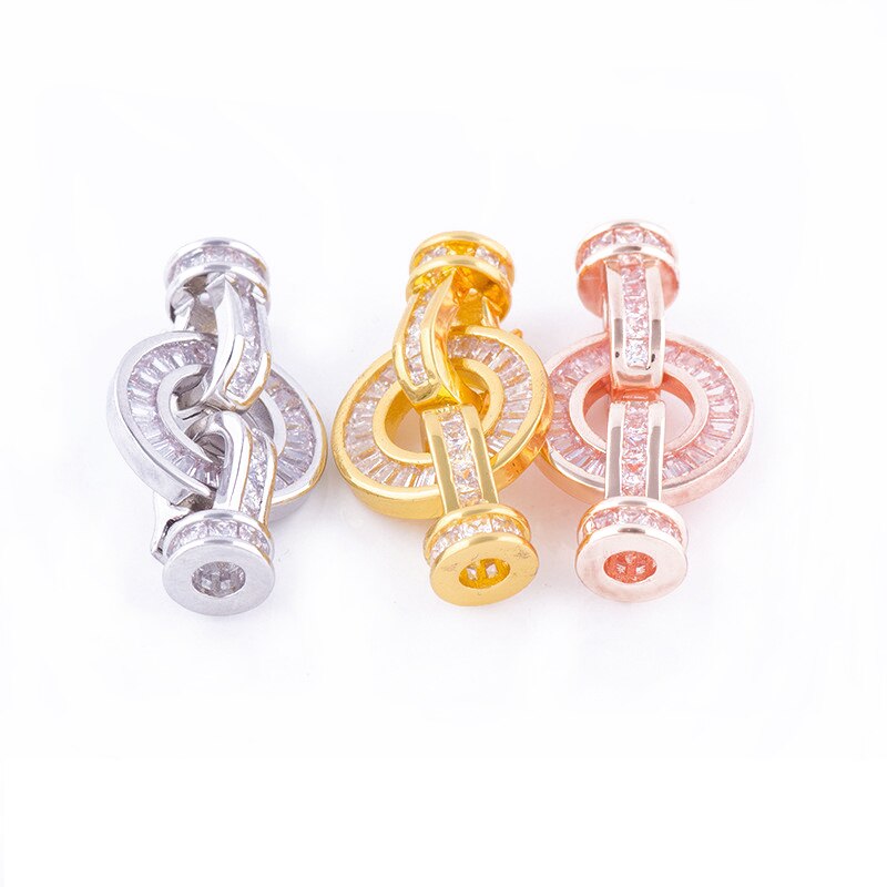 fabrik Direkt Armbinde Schmuck Zubehör Mikro Pflastern Zirkon Rhodium/Gold/Rose Gold Farbe Schmuck Spangen CHFC06