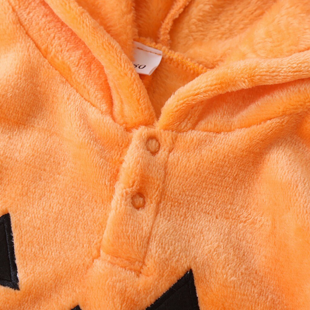 Halloween Baby kids Pumpkin Print Hoodie Jacket Toddler Kids Girls Halloween Pumpkin Print Hoodie Cape Coat Costume Shawl