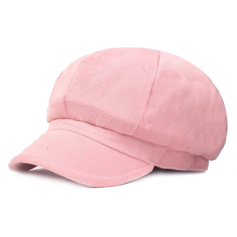 Women Cotton Golf Driving Beret Cabbie Hat Newsboy Flat Ivy Sun Summer Cap Korean Painter Newsboy Berets 9.5