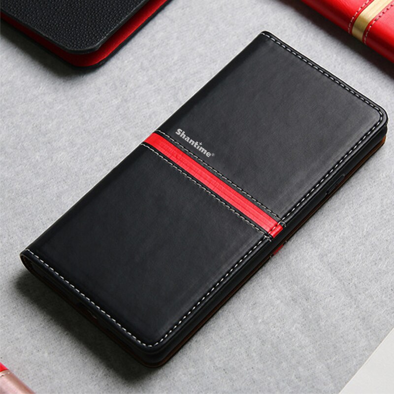 Portfel ze skóry PU etui na telefon dla Oukitel WP8 zawodowiec moda etui z klapką dla Oukitel WP8 zawodowiec pokrowiec biznesowy miękkiego silikonu tylna okładka: czarny