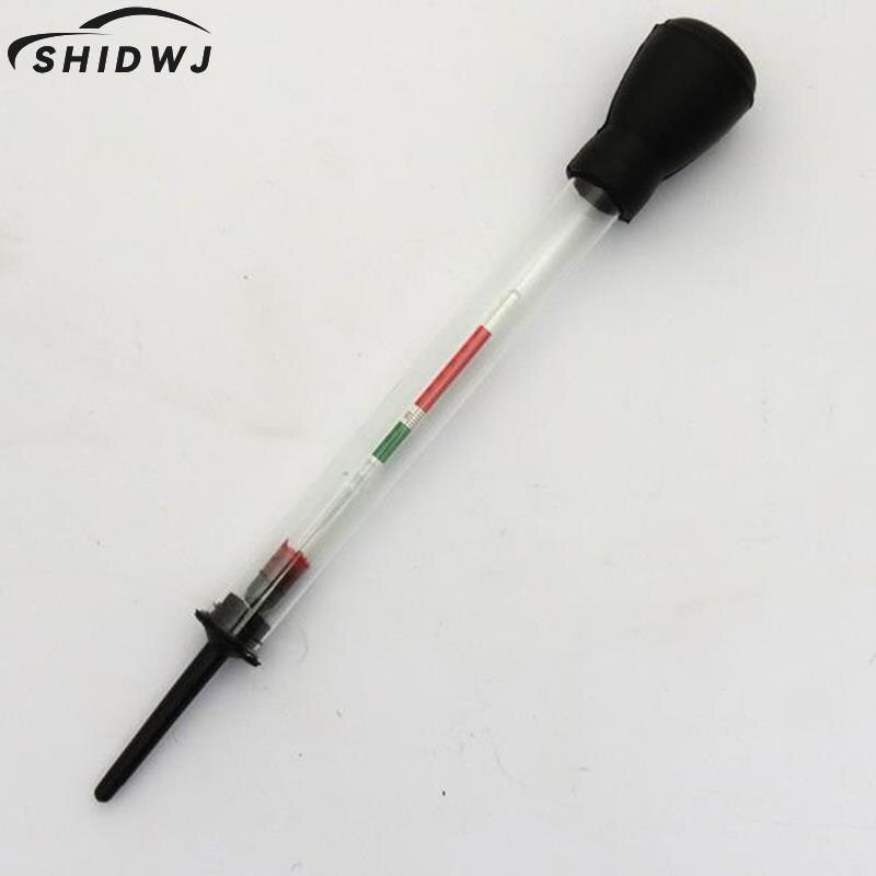 Battery Hydrometer 1.10-1.30 Measuring Zone Practical Densitometer Electro-hydraulic Density Meter For Acid Or Alkaline Batterie