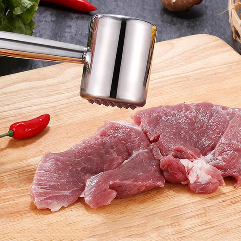 Stainless Steel Meat Hammer Steak Loose Meat Hammer 304 Simple Durable Household Kitchen Tender Cooking Tool
