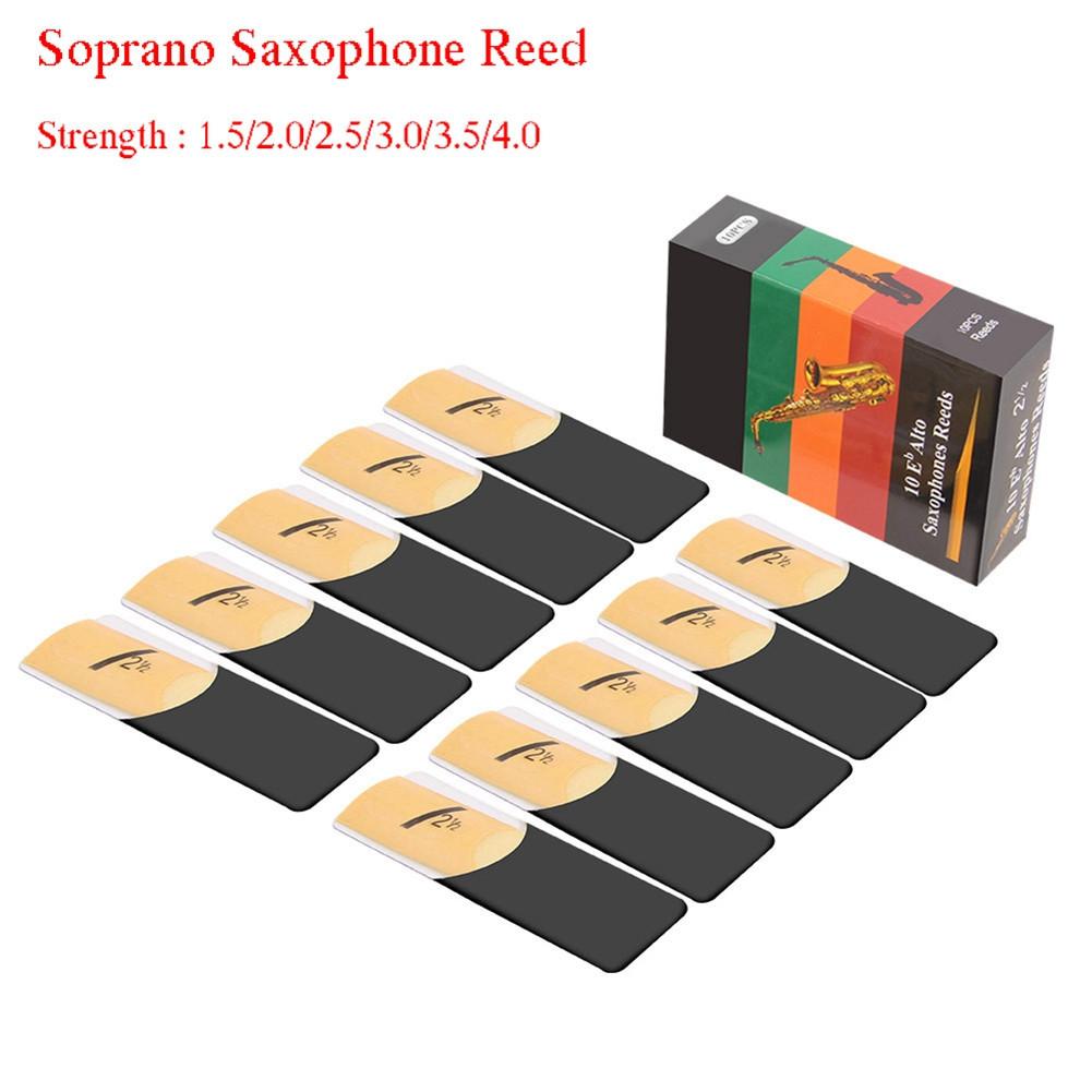 10pcs ance per sassofono contralto forza 1.5 2.0 2.5 3.0 3.5 4.0 Eb strumento per Sax tono Reed