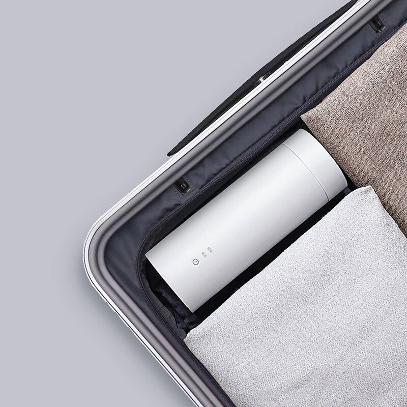 VIOMI elektryczny kubek robić butelek przenośny kubek termiczny robić podgrzewania herbata kawa mleko w proszku podróż czajnik wodny 400ml regulacja temperatury