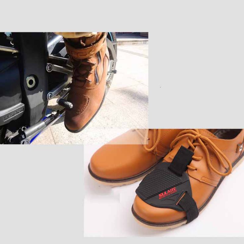 Protector de pie , zapato para cambio de marchas, botas, Protector de bota para moto, engranaje Protector de goma más fuerte para motocicleta 1 ud.