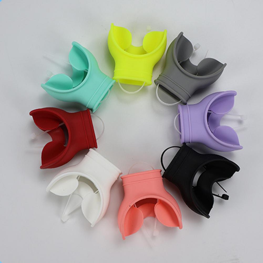 Boquilla de buceo de silicona sin BPA, boquillas subacuáticas para snorkel profundo, regulador de snorkel, accesorios para boquilla