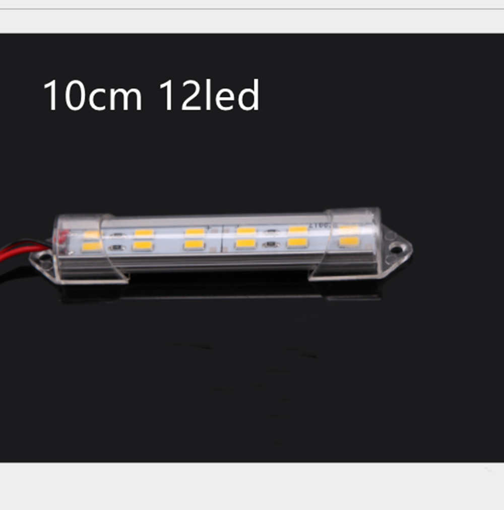 12V/24V LED Light Strip 6cm 10cm 14cm 18cm Hard Rigid Tube Bar Lamp IP65 Waterproof 5730-led bead Lights Strips For DIY