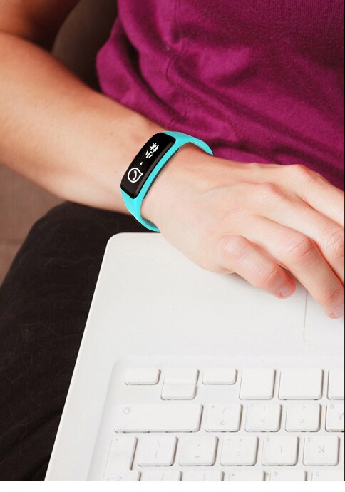 Blutdruckmessgerät uhr EIN Smart Armband Mit Call Erinnerung, Wenn Sie Erhöhen Ihre Hand Die Bildschirm Ist Licht Wasserdicht Vibration
