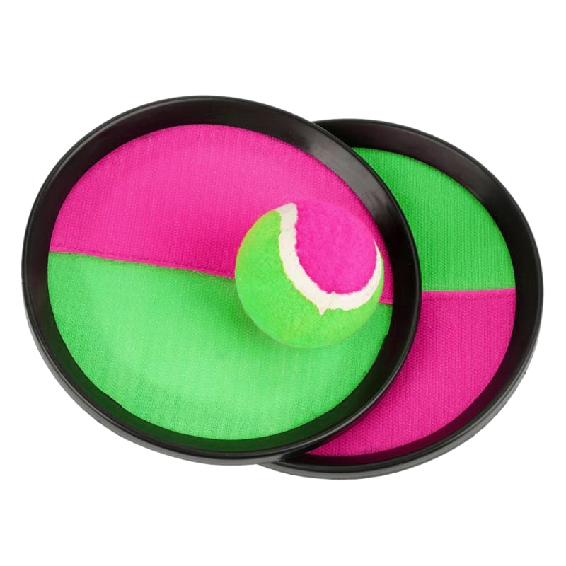 Toss and Catch Game Set Paddle Catch Ball Game Outdoor Sports Catch Ball Game Set for Kids Playing: Default Title