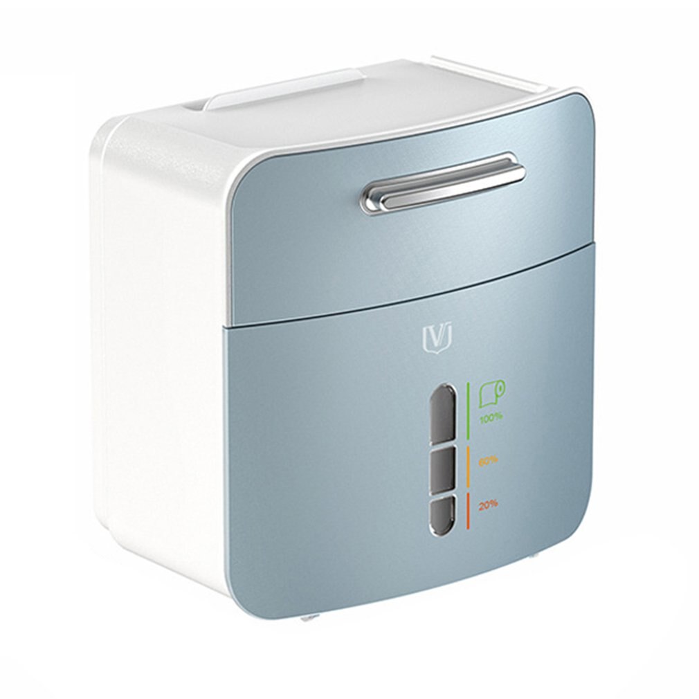 Toilet Paper Holder Waterproof Wall Mount For Toilet Paper Tray Roll Paper Tube Storage Box Tissue Box Shelf