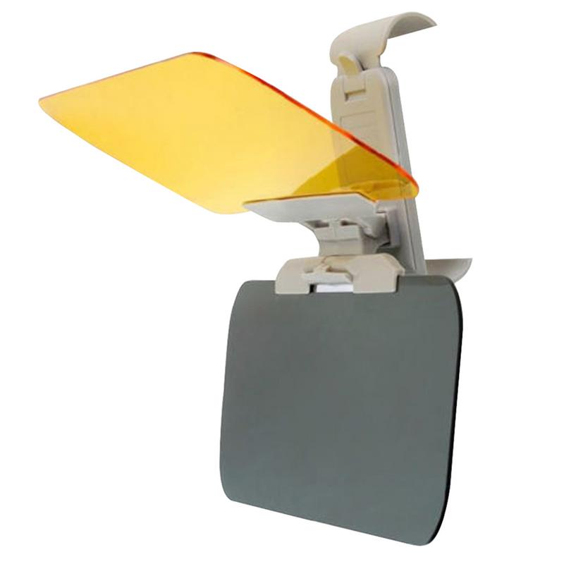 Auto Zonneklep HD Anti Zonlicht Dazzling Goggle Dag Nachtzicht Rijden Spiegel UV Fold Flip Down Clear View