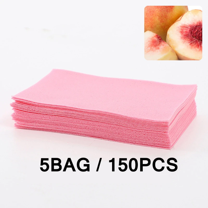 30-150pcs Toilet Cleaner Sheet Mopping The Floor Toilet Household Hygiene Toilet Deodorant Yellow Dirt Toilet Cleaning Tool: Lilac