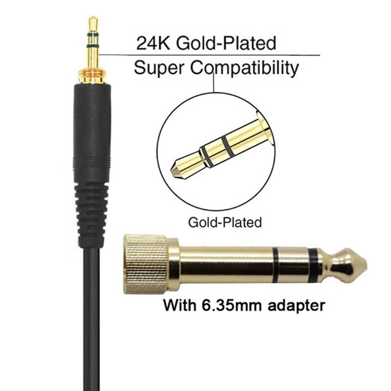 Vervanging Hoofdtelefoon Lente Kabel Voor Akg Q701 K702 K267 K712 K141 K171 K181 K240 K271MKII K271 Hoofdtelefoon Upgrade Cabl