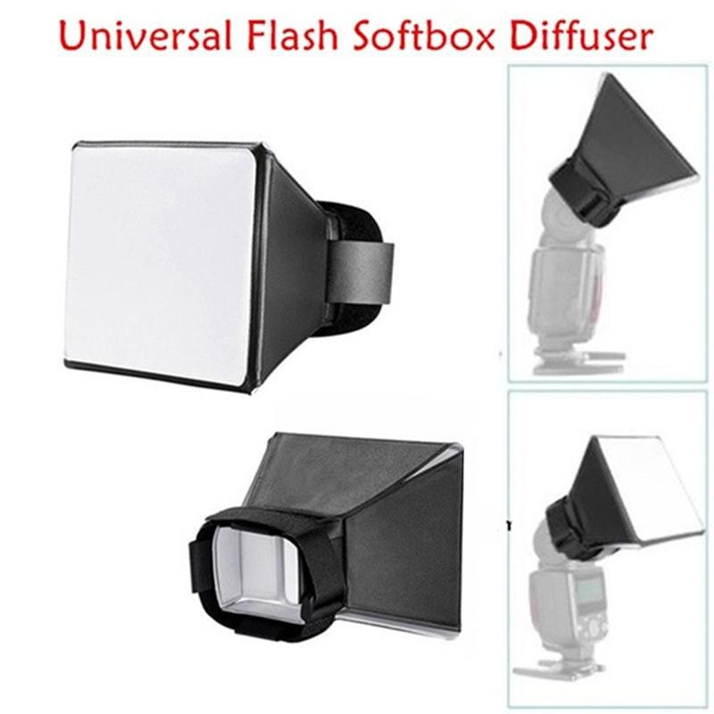 Flash fotográfico difusor caja suave SLR, cubierta universal de cámara externa, suave, flash, suave, Y8B1