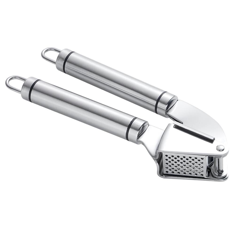 Knoflookpers Rvs Knoflook Vleesmolen Tool Professionele, Food Grade 304 Echt Roestvrij Staal Knoflook Crusher Knijper