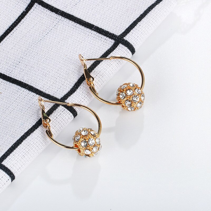 1 Paar Magnetische Afslanken Oorbellen Afvallen Body Ontspanning Massage Slanke Oorstekers Patch Gezondheid Sieraden Meisjes Vrouwen Best: Golden