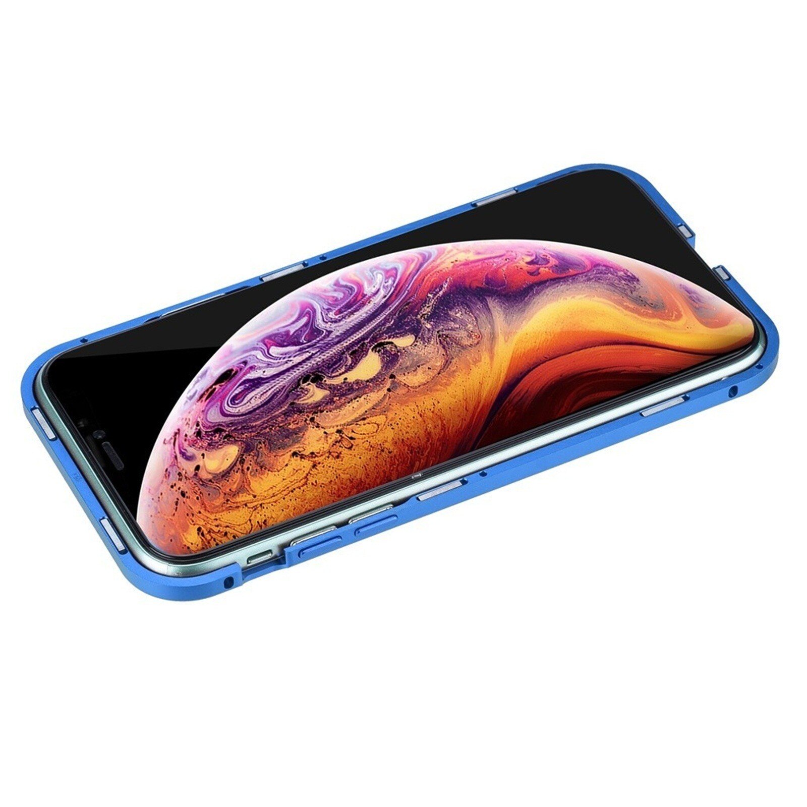 360 ° magnetische adsorption, blickdichter sichtschutz, doppelte schutzhülle für iphone 12/12 pro: Aber