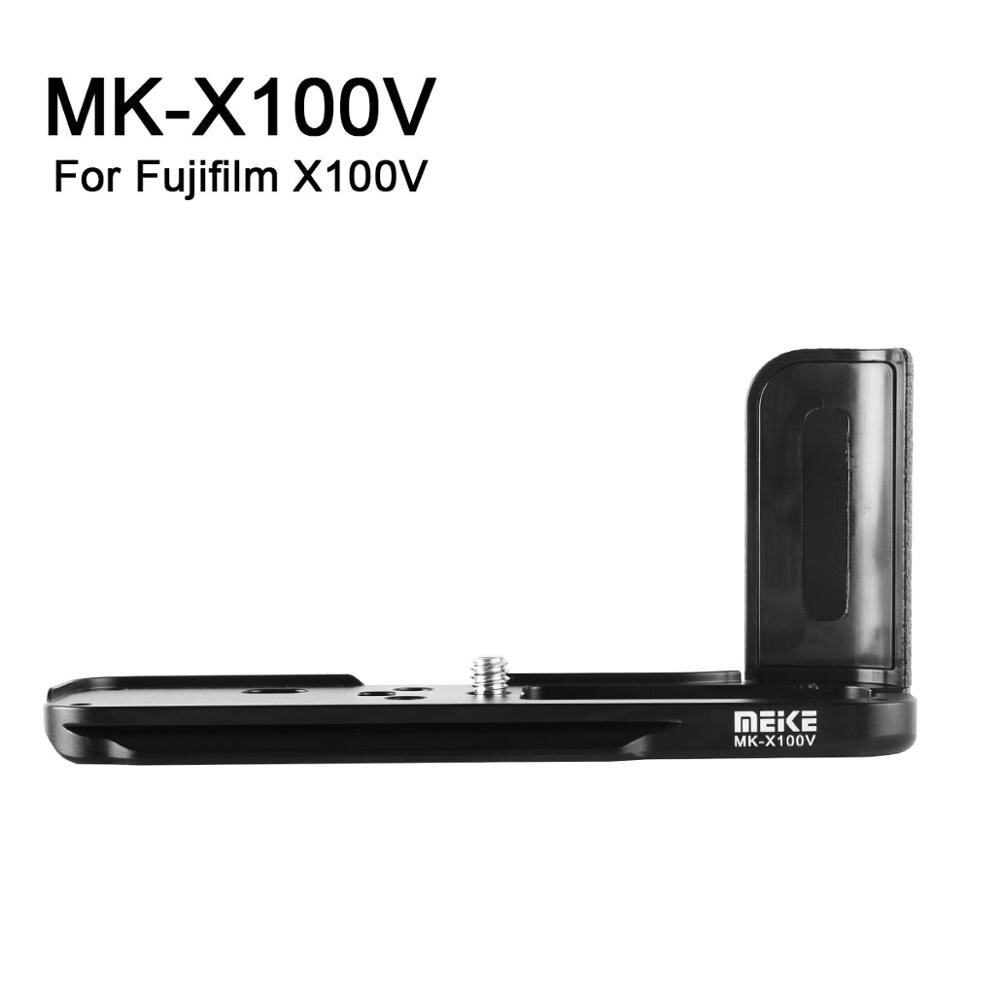 Meike MK-X100V Hand Grip Quick Release L Plate Bracket For Fuji X100V Fujifilm X-100V camera