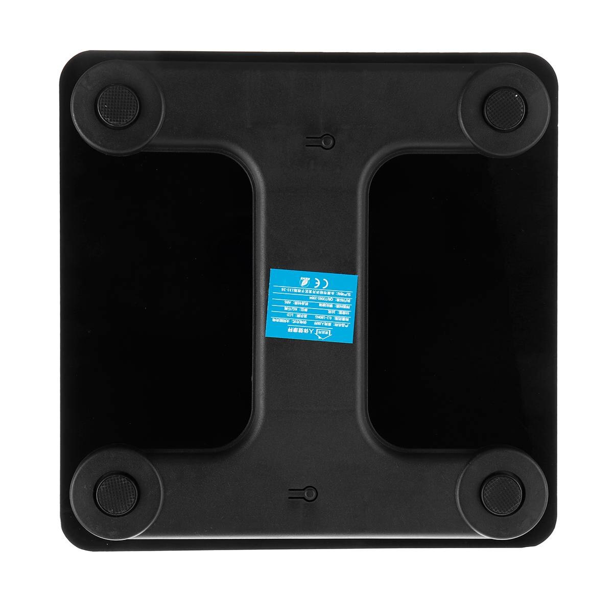 Digital Body Fat Scale LCD Digital Wireless Body Fat Scale Analyzer Healthy Weight Balance Scale 26x26cm High-precision Scale