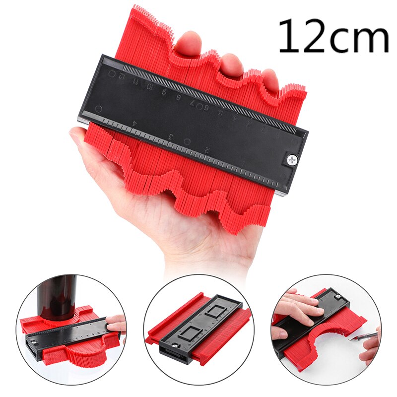 Digital Electronic Vernier Caliper 0 -150mm Measuring Tool 6 Inch LCD Electronic Gauge Micrometer Measuring Tool: 12cm  red