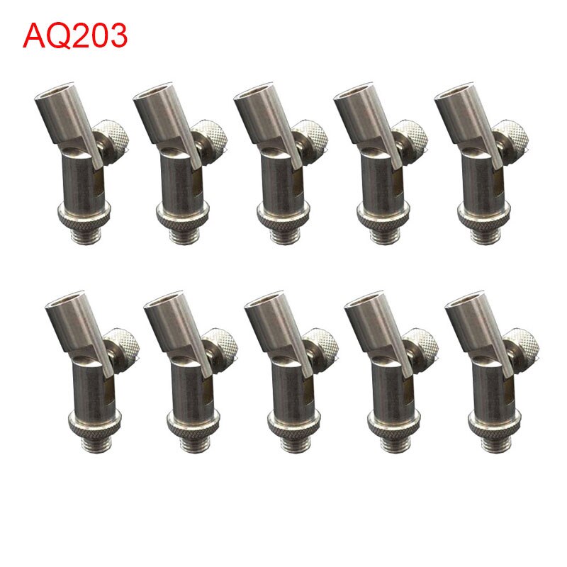 Karpfen angeln schnell ändern stecker Winkel Adapter Pack von 10: 10 x  AQ203