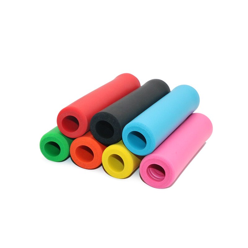 Empuñaduras de silicona para manillar de bicicleta de montaña, esponja suave, amortiguadora de deslizamiento, amortiguadores de Ciclismo de Carretera para patinete