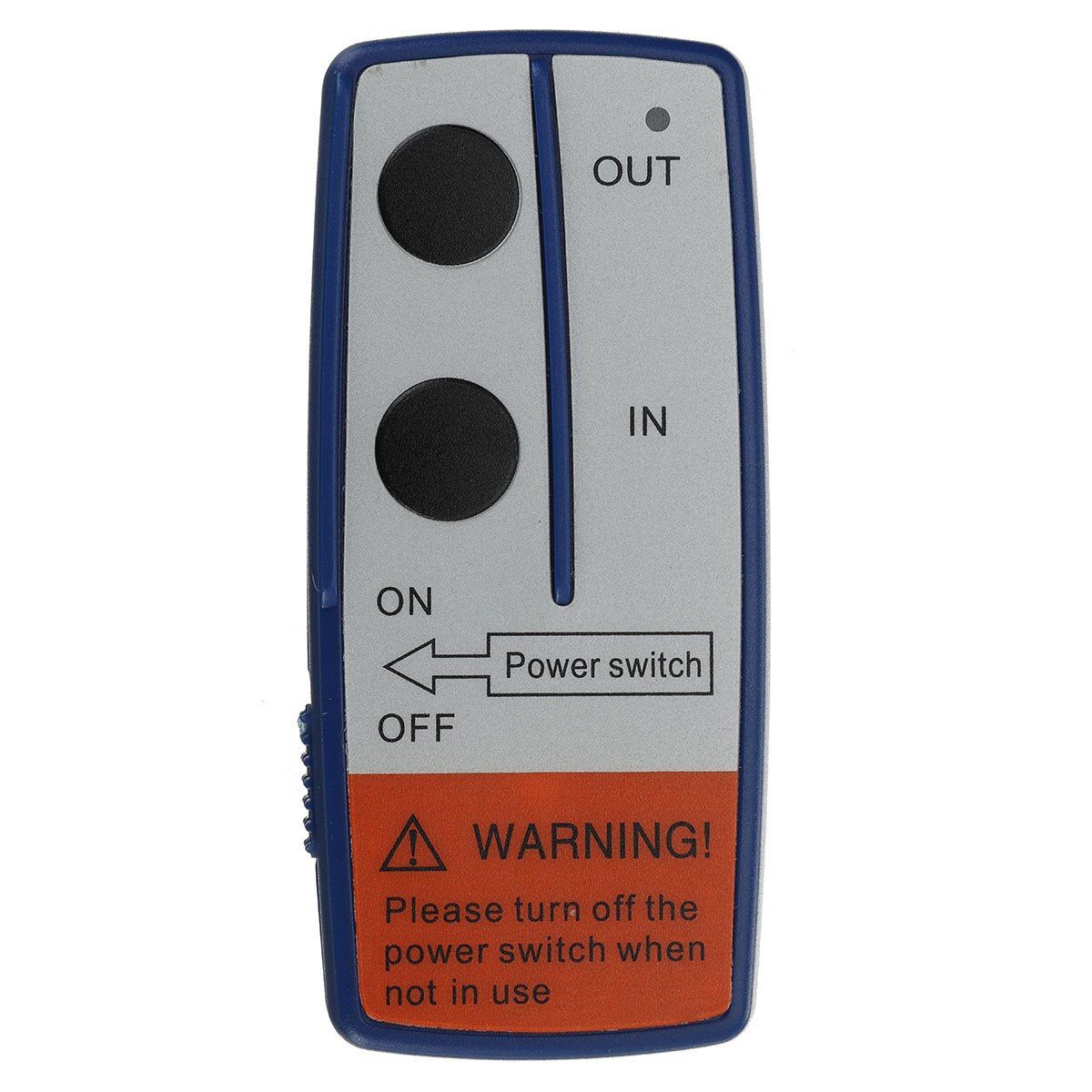 24V 98 feet/ 30 m Universal Car Wireless Winch Crane Remote Control Controller With Twin Handset Remote Range blue color