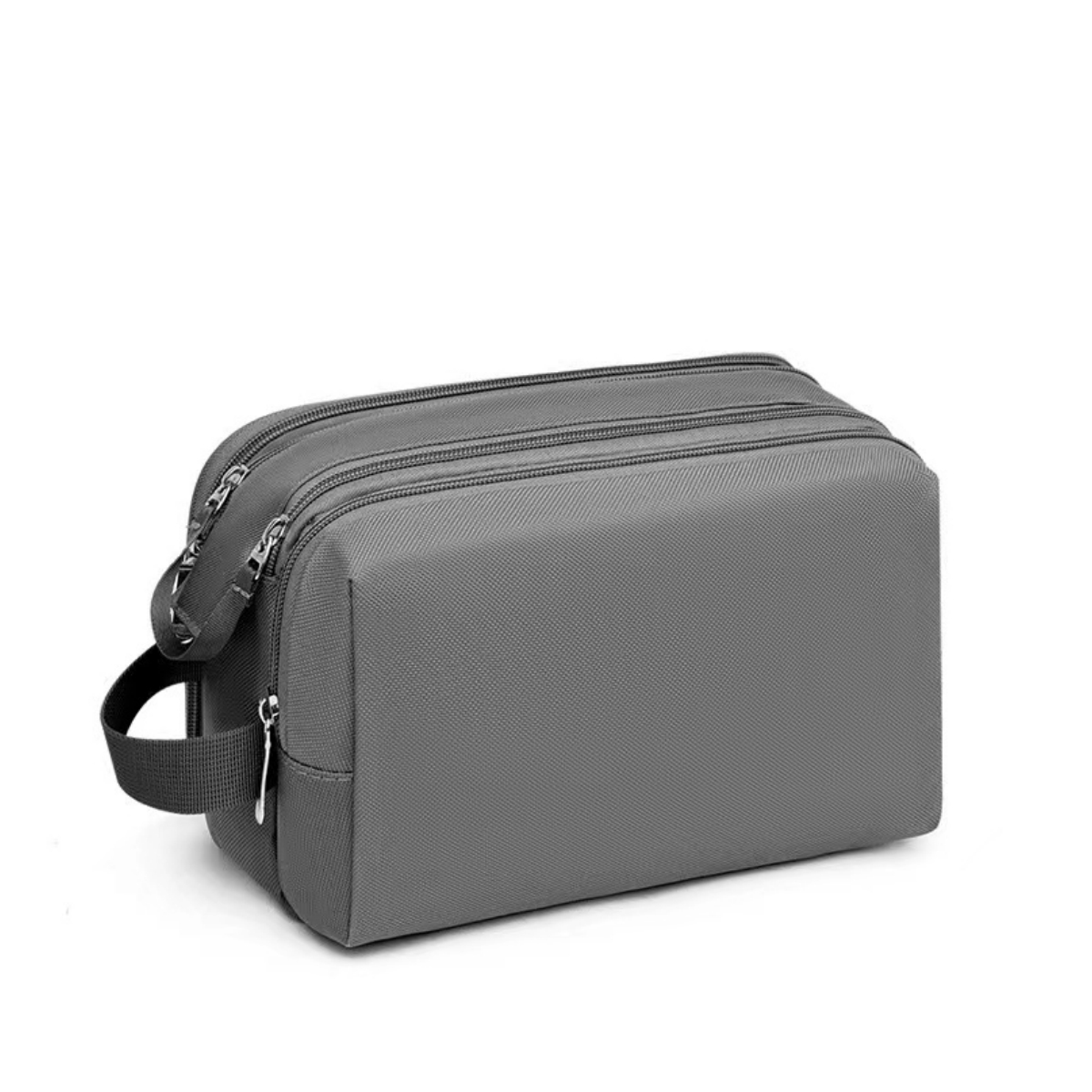 Toilettaske til Kvinder - Kosmetik Makeuptaske Organizer - Vandafvisende Rejsetaske til Toiletsager: Lysegrå