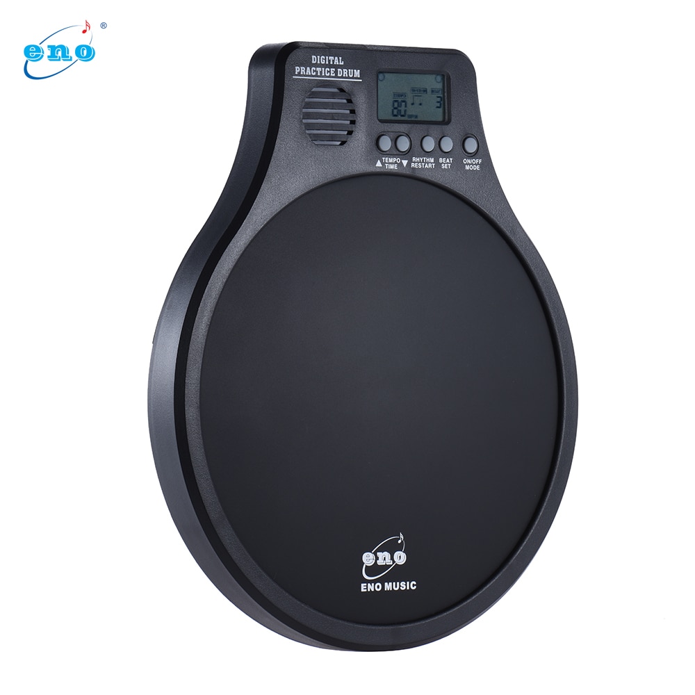 ENO Electric Digital Practice Drum Pad DEM-40 Multifunction 3 in 1 Portable Drums Drum Set Handpan Drum Accessories Percussion