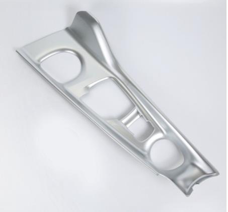 Panel de Cambio de marchas de fibra de carbono para coche Toyota CHR C-HR, consola Central Interior de coche, moldura de ABS, y LHD RHD , 1 unidad: 4 Silver LHD