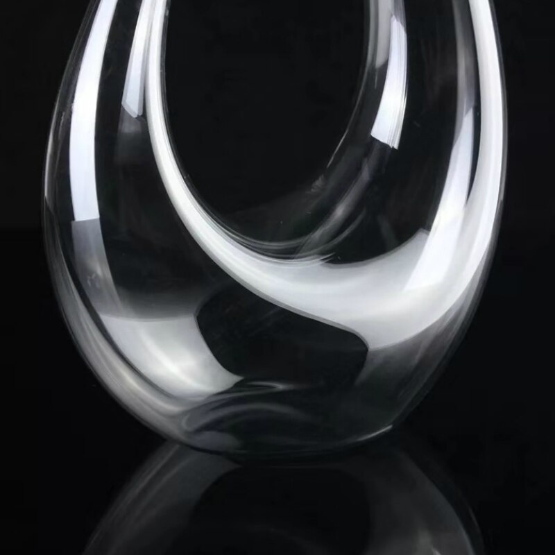 U-shaped wine decanter box harp swan decanter Crystal wine separator
