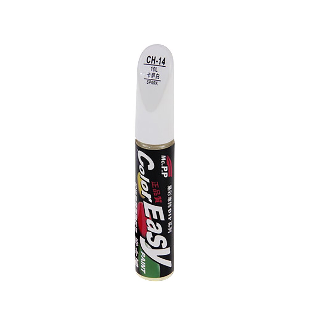 Pluma de Reparación de Pintura para coche, herramienta aplicadora de Cuidado de Automóviles, Exterior, mantenimiento de automóviles: Blanco