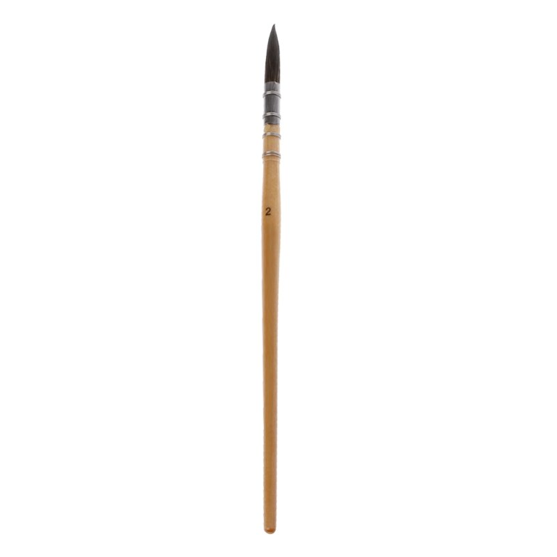 Handgemaakte Eekhoorn Haar Kunstenaar Aquarel Verf Borstel Voor Aquarel Art Supply