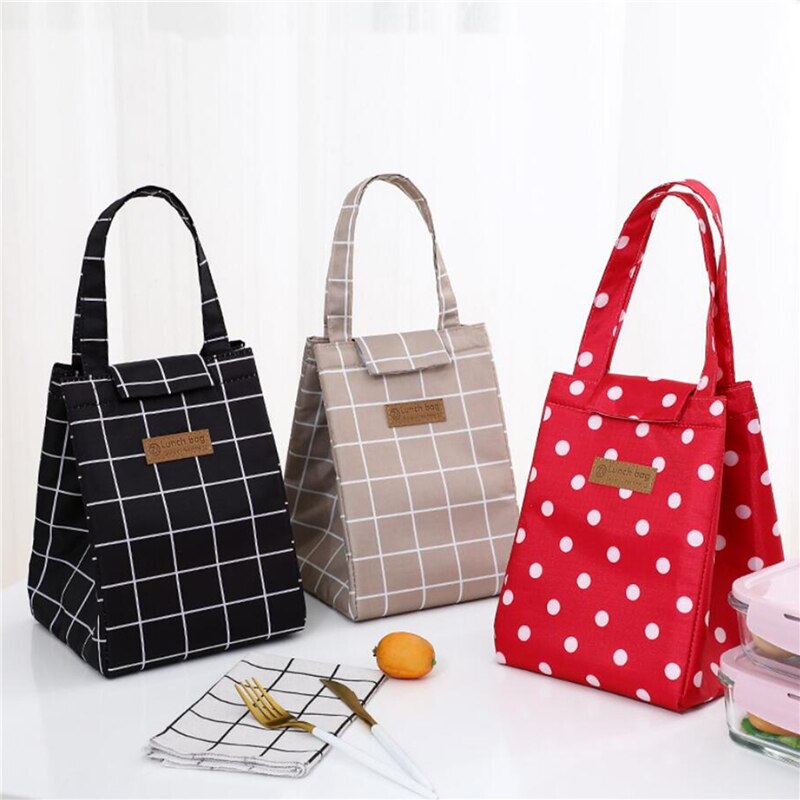 Pranzo al sacco moda stampa floreale multicolore borse più fredde donna Waterpr Hand Pack scatola da colazione termica viaggio da Picnic portatile