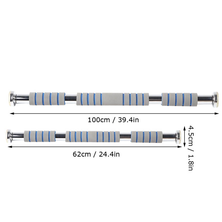 Multi Purpose Indoor Gym Pull Up Chin Up Door Bar Exercise Workout Fitness Equip