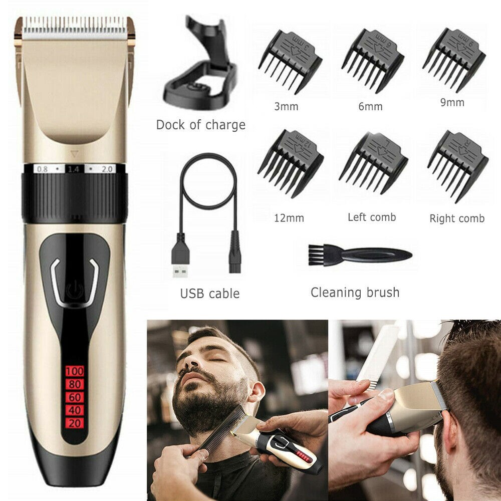 Hair Clippers for Home Babershop Self-sharpening Hair Cutting Chipping Electric Hair Body Trimmers Cutting Machine