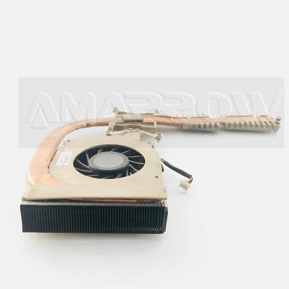 Original For DELL laptop heatsink cooling fan cpu cooler 1440 M1440 CPU heatsink Fan+brass radiator