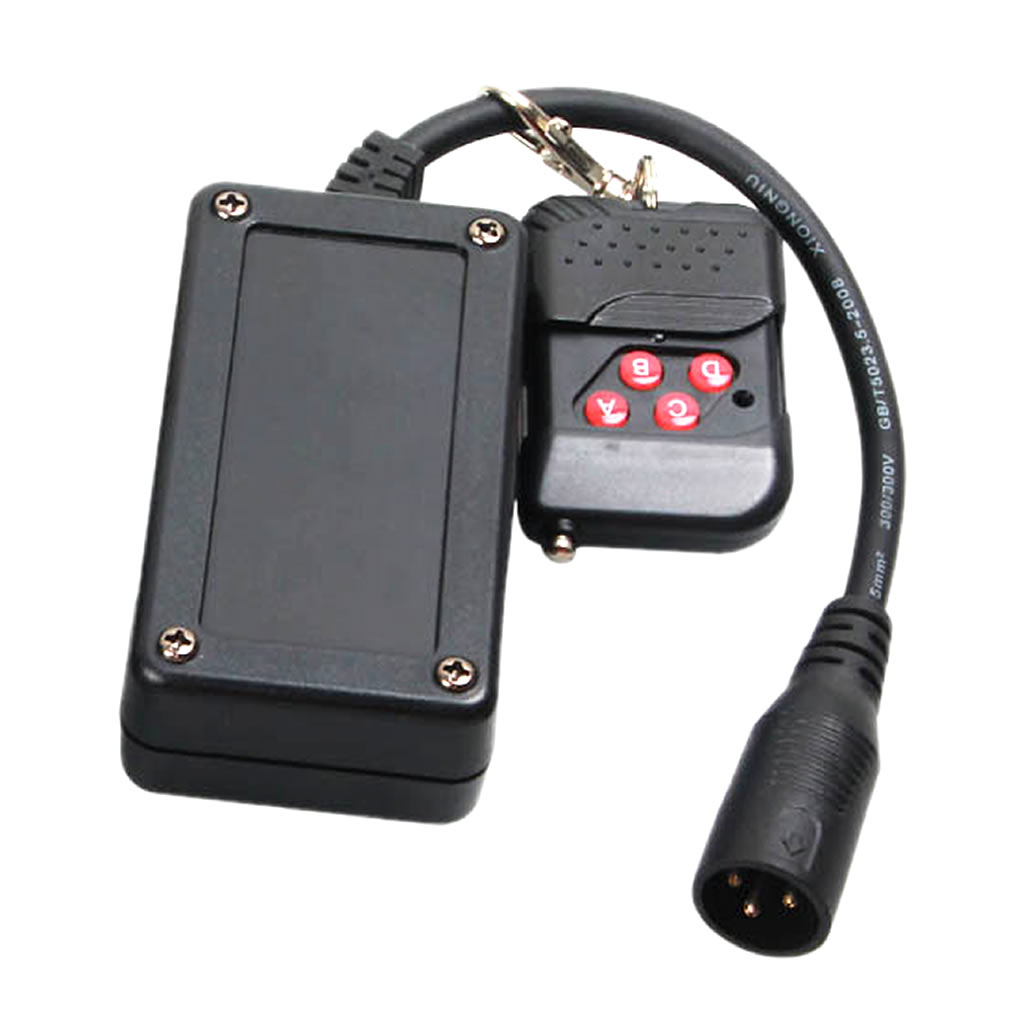 Récepteur de télécommande XLR pour 400W 500W 900W 1500W, Mini 3 broches, lumière de scène, Machine à fumée et brouillard