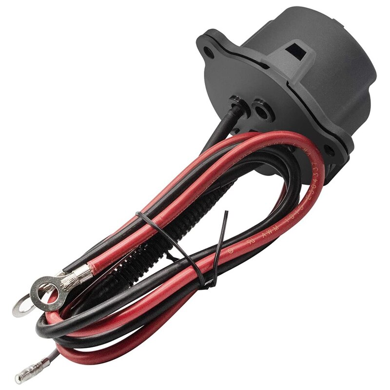 for Yamaha Golf Cart 48-Volt Charger Plug Receptacle JW9-H6181-00 Golf Cart Accessories