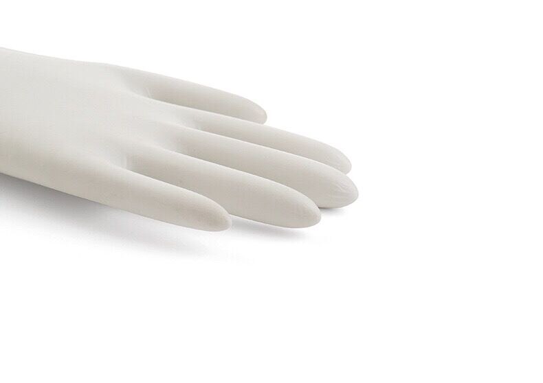 Guantes desechables de plástico para alimentos blancos y 20 piezas, guantes desechables para restaurante, cocina, guantes ecológicos para alimentos, guantes para frutas y verduras