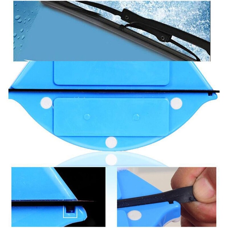 Triangular Double-sided Window Wiper Magnetic Wind... – Grandado