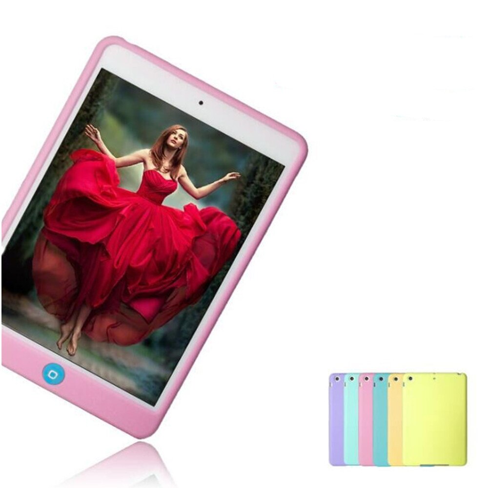 Siliconen Case Voor Ipad Mini 1 2 3 Case Full Body Protect Skin Soft Cover Voor Ipad Mini 5 Case Soft Back Cover Voor ipad Mini 4