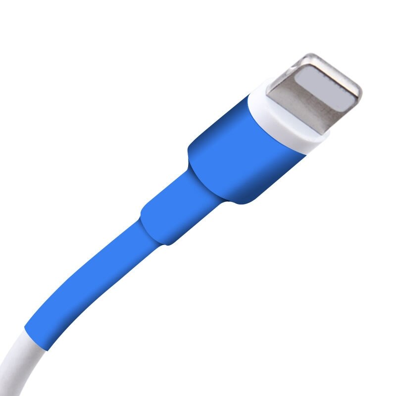 Datakabel Bescherming Kleurrijke Krimpkous Buizen Beschermhoes Voor Iphone Apple Mobiele Telefoon Opladen Lijn Protector