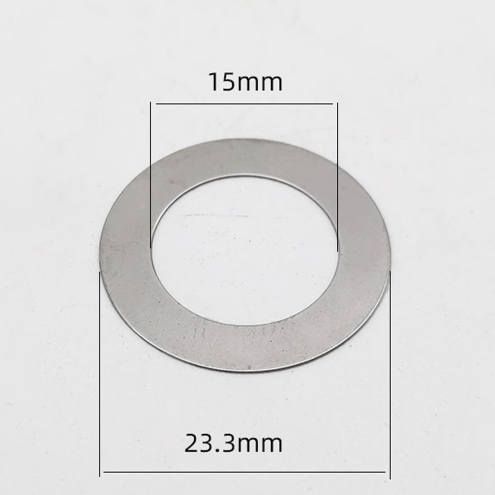 Fahrrad Steckachse Unterlegscheibe M15 Naben Achse Flache/Konische Unterlegscheiben x 3/7,5 mm M15 x 0,2/5 mm Naben Rohrwelle Spieße Unterlegscheiben: verrotten