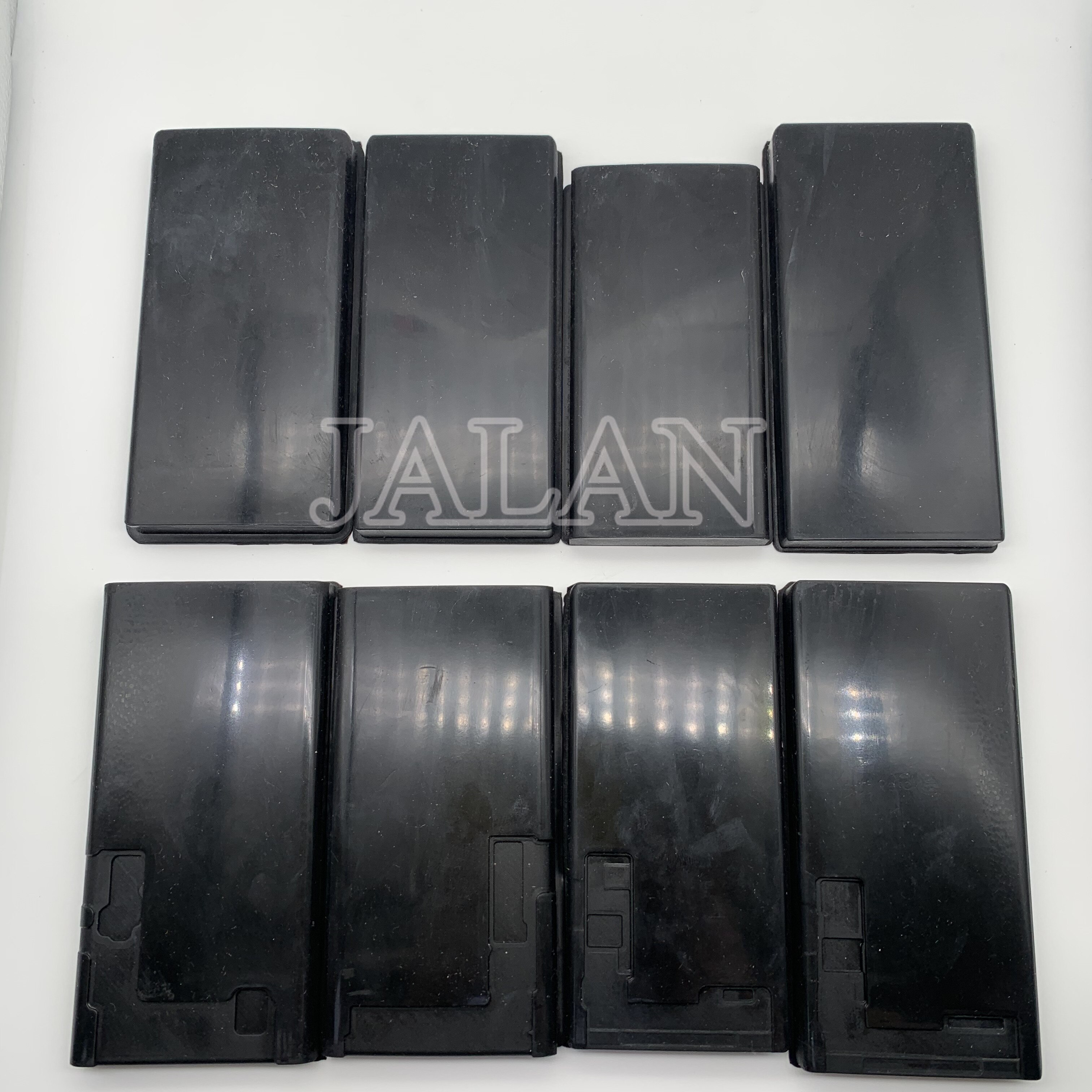 Ymj lcd ubøjet flex gummi til huawei  p30 pro/mate 20 pro display touch screen glaslaminering til kant lcd reparationsform