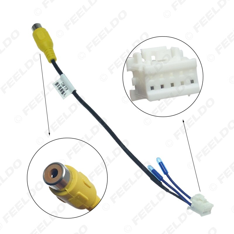 Feeldo Auto Head Unit Stereo Kabelboom Kits Compatibel Voor Xy Auto Android Oplossing Interface # AM4919