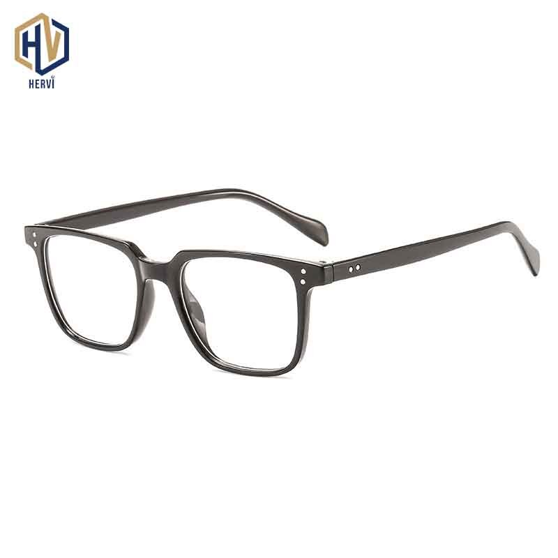 Classic Square Optics Glasses Frame Men Women PC Solid Color Ultralight Spectacles Frames Simple Prescription Eyeglasses