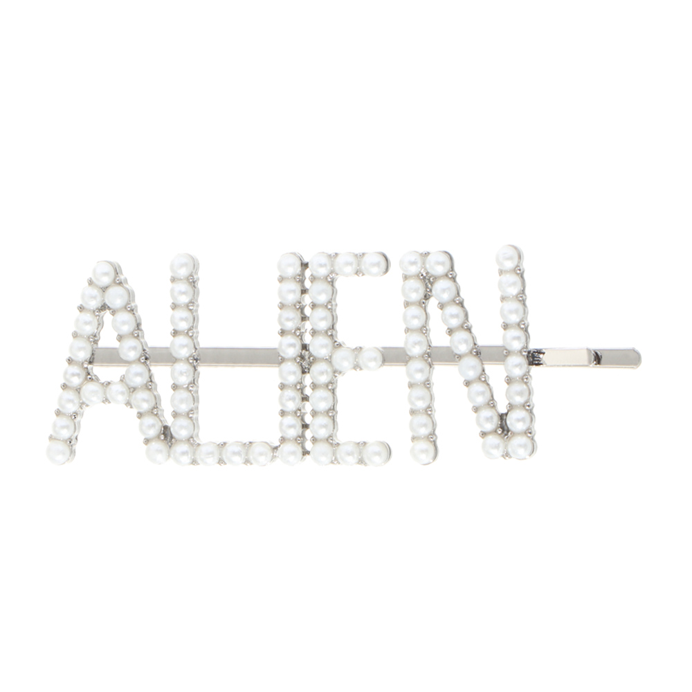 Letter Word Rhinestone Crystal Hairpin Hairgrip Hairclips Hair Clip Grip Pin Barrette Ornament Hair Accessories: 22