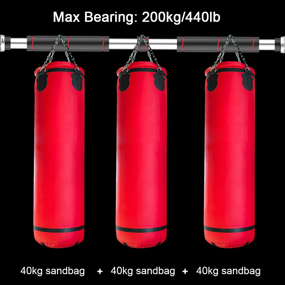 200kg justerbare dør horisontale barer trening hjemme trening gym hake opp pull up arm trening bar sport fitness utstyr